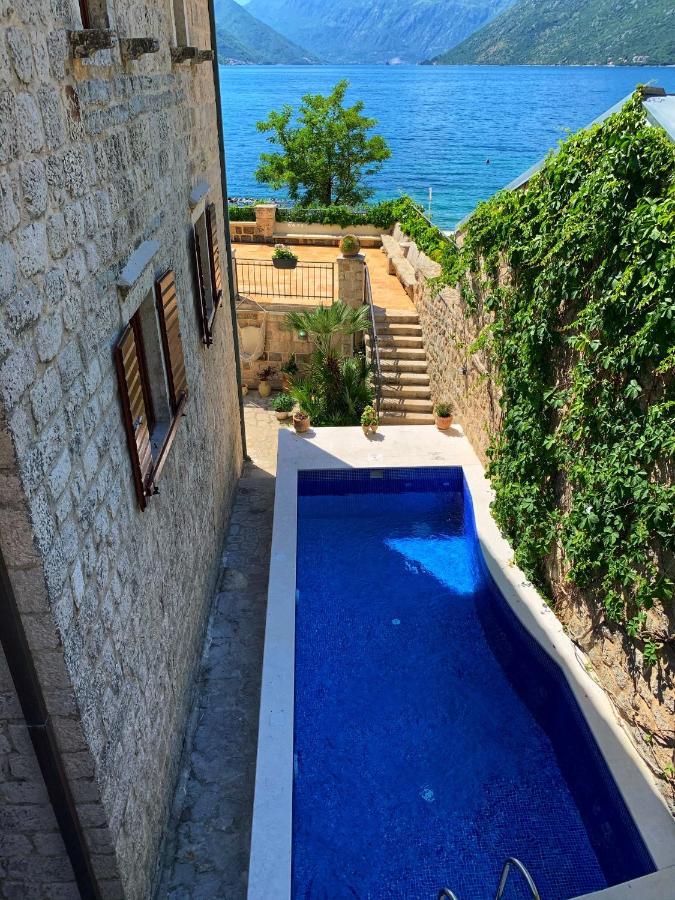 קוטור Villa Luxury Stone On The Sea With Private Pool And View מראה חיצוני תמונה